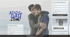 Desktop Screenshot of ados-gay.com